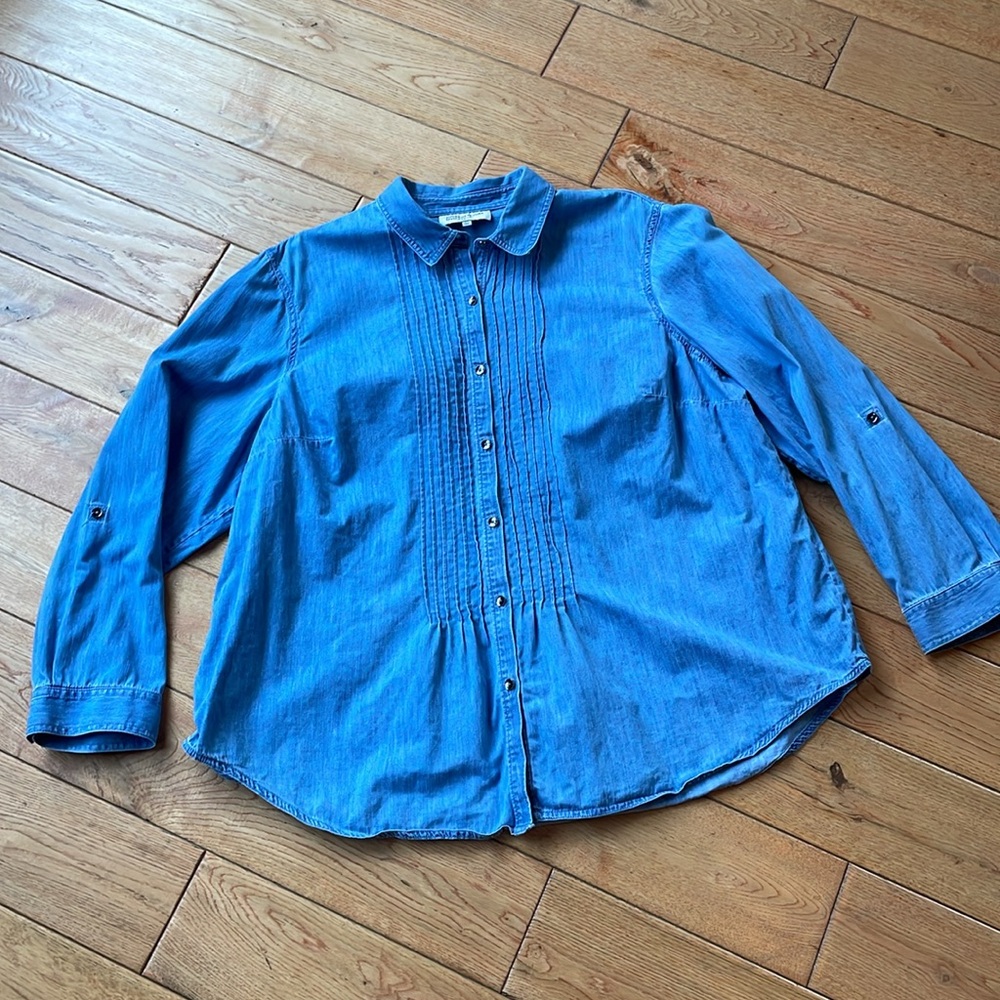 Jones New York Sport Woman button shirt 3X - Picture 10 of 10